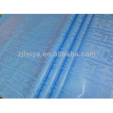 Súper Bazin Riche Damasco Shadda Nigeria Diseño Cielo Azul Color Soft Perfume Algodón Guinea Brocade West African Garment Fabric